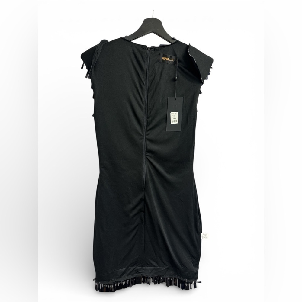 Aneesha Paillette Mini Dress - Black - Picture 7 of 7